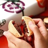 英傑古紋　手詰め最中14個入り